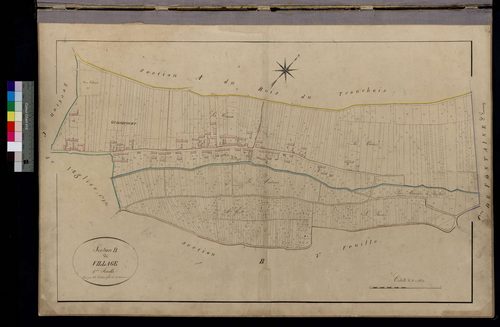 Guignecourt - Cadastre napoléonien, section B1