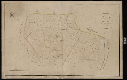 Hannaches - Cadastre napoléonien, section A1