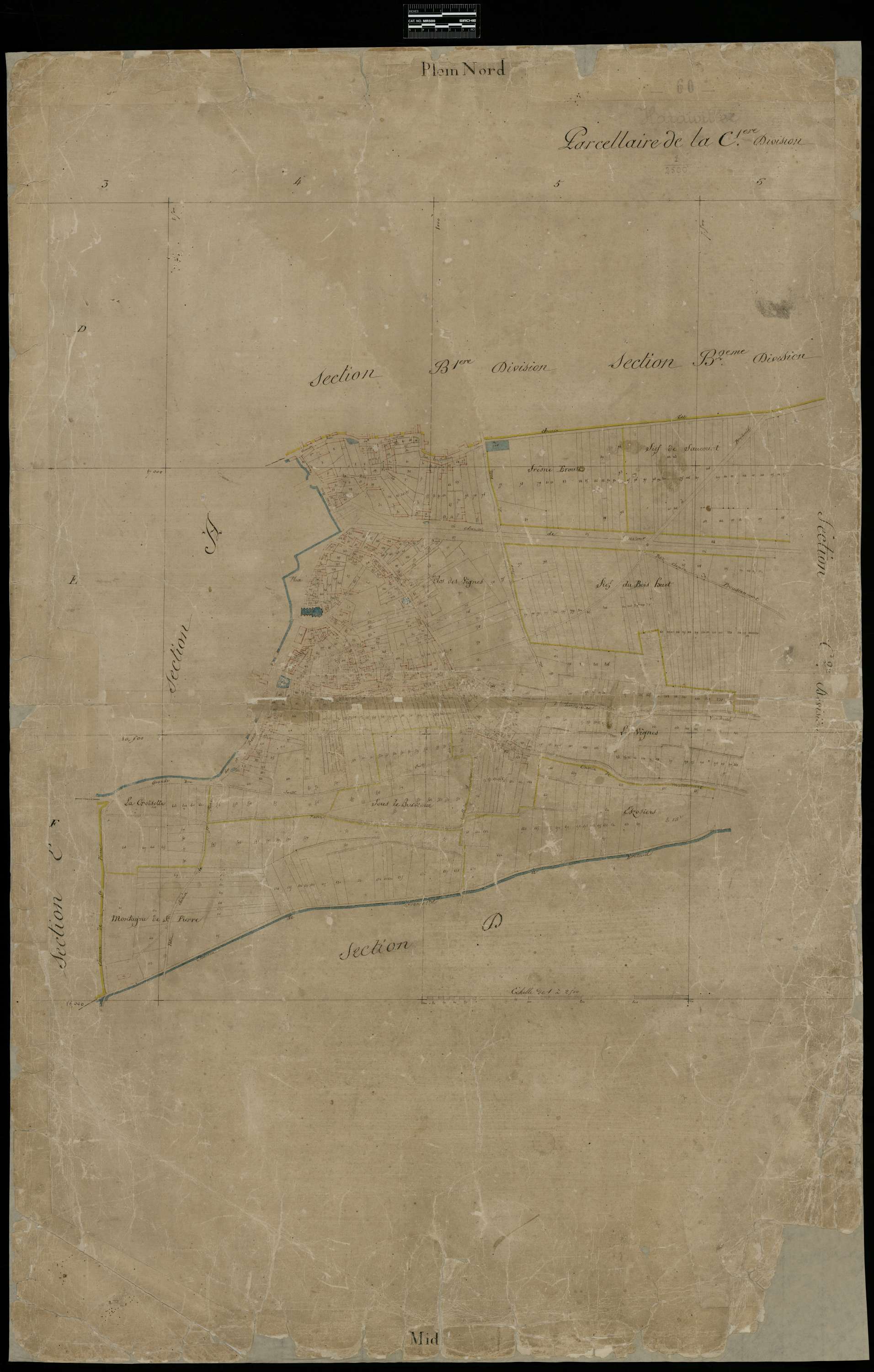 Hardivillers - Cadastre napoléonien, section C1