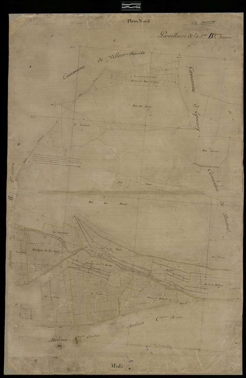 Hardivillers - Cadastre napoléonien, section B2