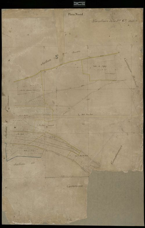 Hardivillers - Cadastre napoléonien, section C2
