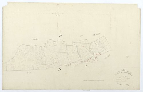 Hautefontaine - Cadastre napoléonien, section D2