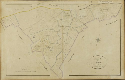Hécourt - Cadastre napoléonien, section C