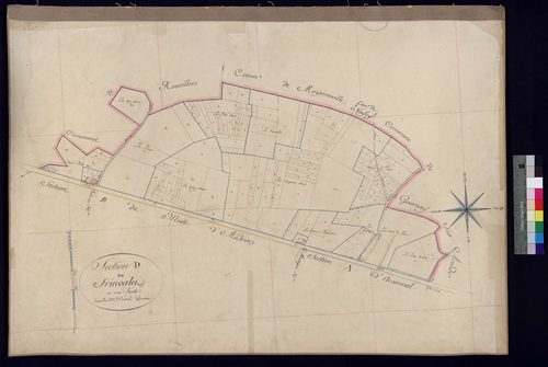 Hémévillers - Cadastre napoléonien, section D
