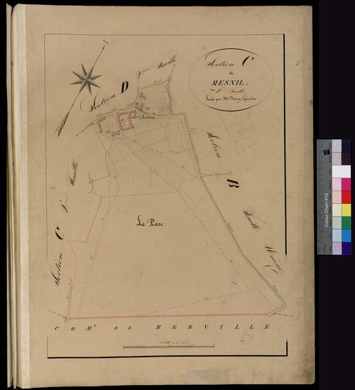 Hénonville - Cadastre napoléonien, section C1