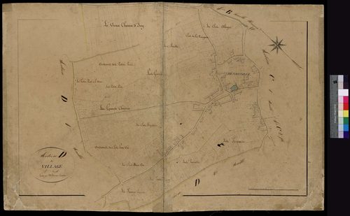 Hénonville - Cadastre napoléonien, section D2