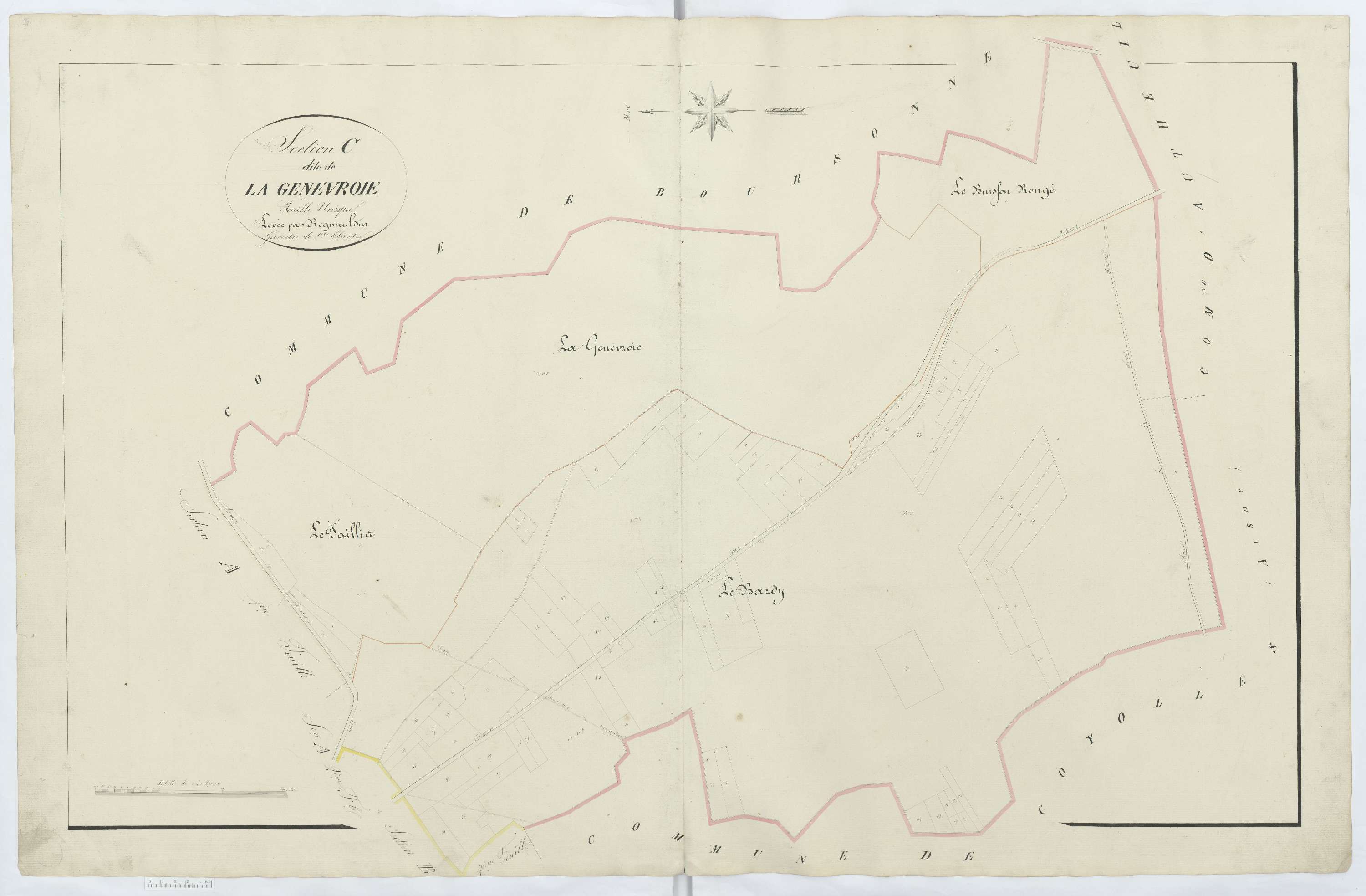 Ivors - Cadastre napoléonien, section C