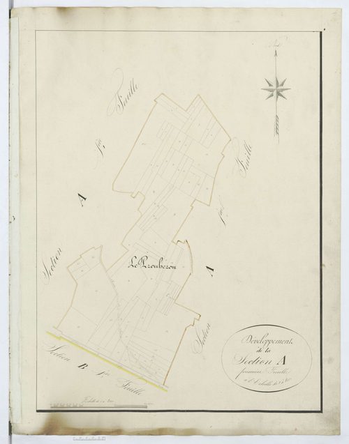 Ivors - Cadastre napoléonien, section A1