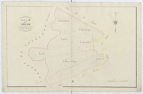 Ivors - Cadastre napoléonien, section B1