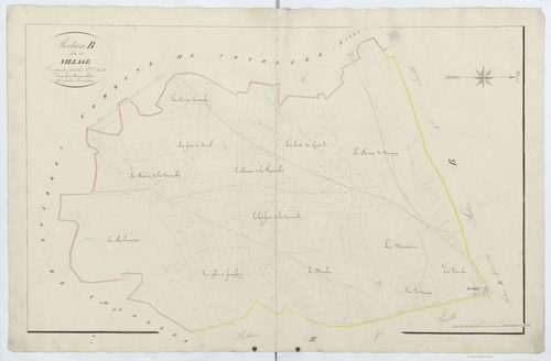 Ivors - Cadastre napoléonien, section B2