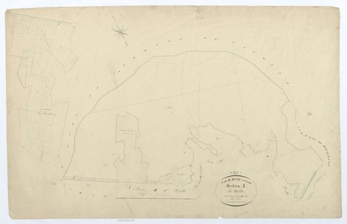 Ivors - Cadastre napoléonien, section A1