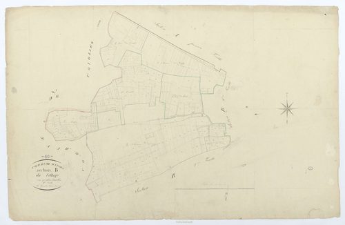 Ivors - Cadastre napoléonien, section B1