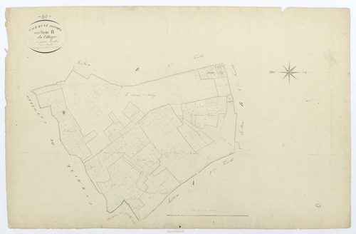 Ivors - Cadastre napoléonien, section B3