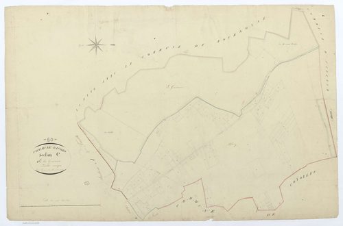 Ivors - Cadastre napoléonien, section C, feuille unique