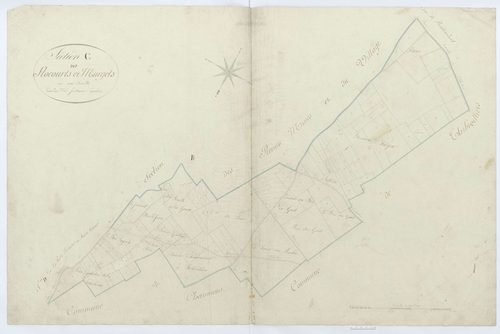 Jaméricourt - Cadastre napoléonien, section C