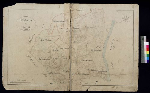 Jaulzy - Cadastre napoléonien, section A2
