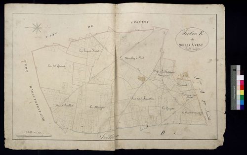 Jaulzy - Cadastre napoléonien, section E
