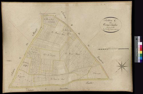 Jonquières - Cadastre napoléonien, section C1