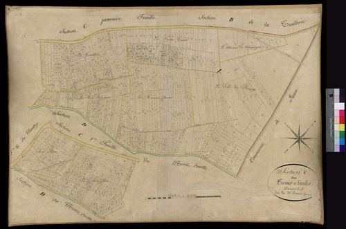Jonquières - Cadastre napoléonien, section C2
