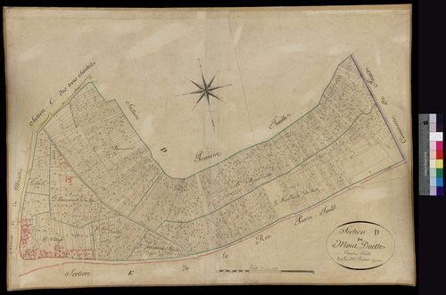 Jonquières - Cadastre napoléonien, section D2