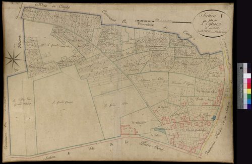 Jonquières - Cadastre napoléonien, section F