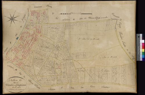 Jonquières - Cadastre napoléonien, section G2