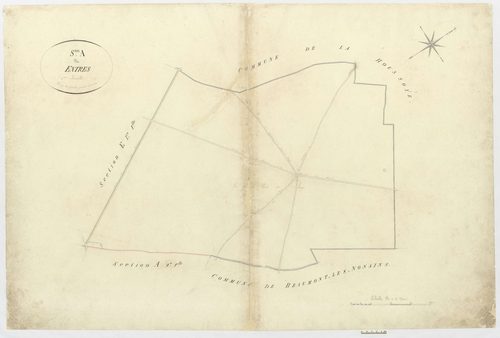 Jouy-sous-Thelle - Cadastre napoléonien, section A1