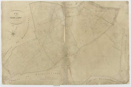 Jouy-sous-Thelle - Cadastre napoléonien, section C