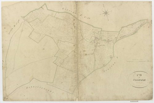 Jouy-sous-Thelle - Cadastre napoléonien, section D2