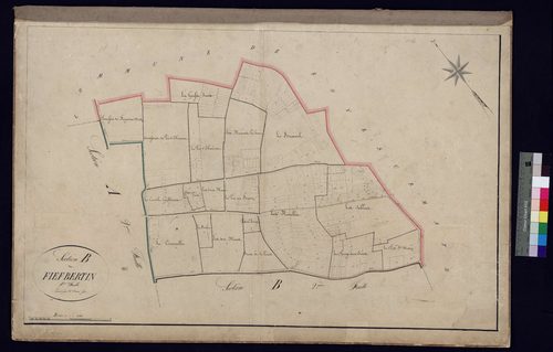 Berlière - Cadastre napoléonien, section B1