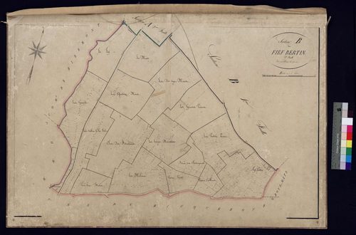 Berlière - Cadastre napoléonien, section B2