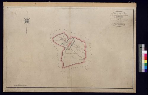 Berlière - Cadastre napoléonien, tableau d'assemblage