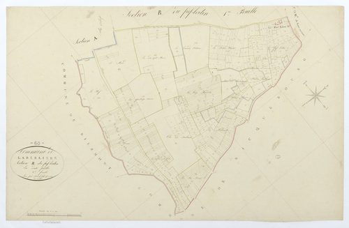 Berlière - Cadastre napoléonien, section B2