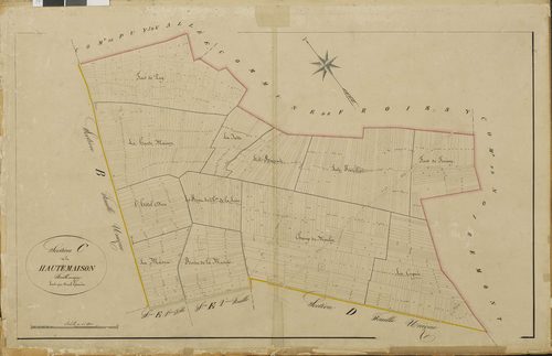 Lachaussée-du-Bois-d'Écu - Cadastre napoléonien, section C