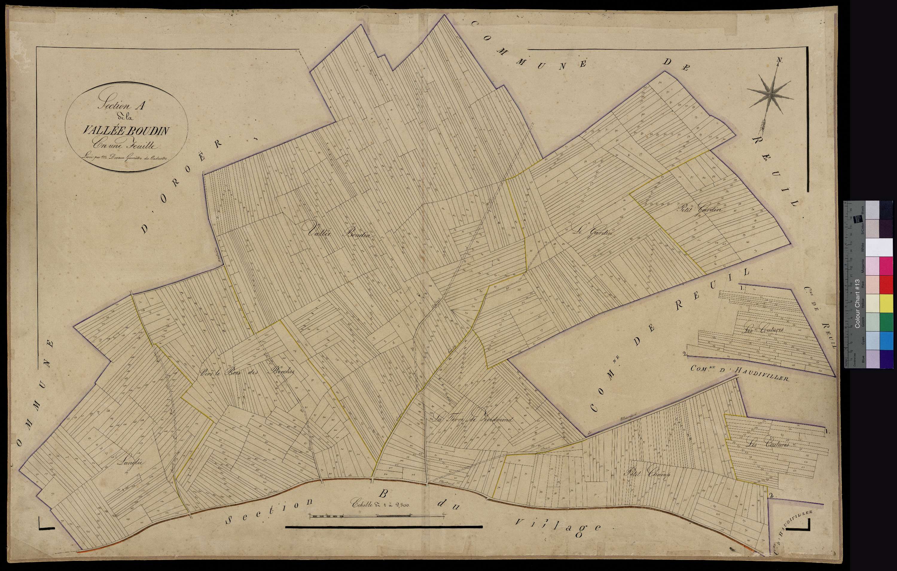 Lafraye - Cadastre napoléonien, section A