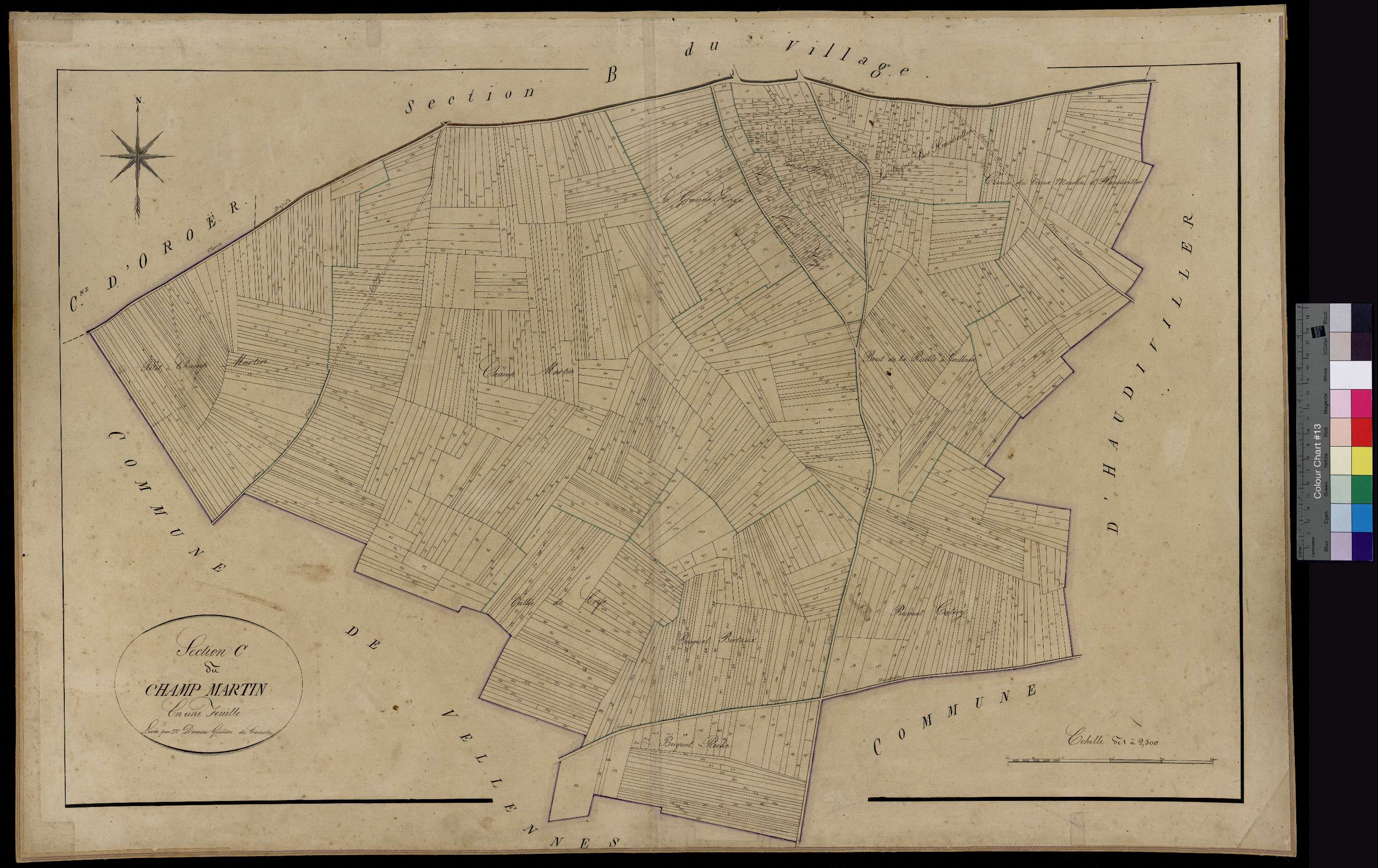 Lafraye - Cadastre napoléonien, section C