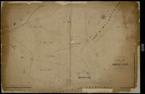 Lannoy-Cuillère - Cadastre napoléonien, section F