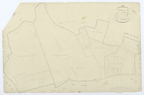 Lataule - Cadastre napoléonien, section C, feuille unique
