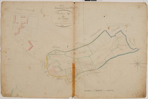 Liancourt-Saint-Pierre - Cadastre napoléonien, section A1