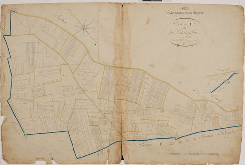 Liancourt-Saint-Pierre - Cadastre napoléonien, section F