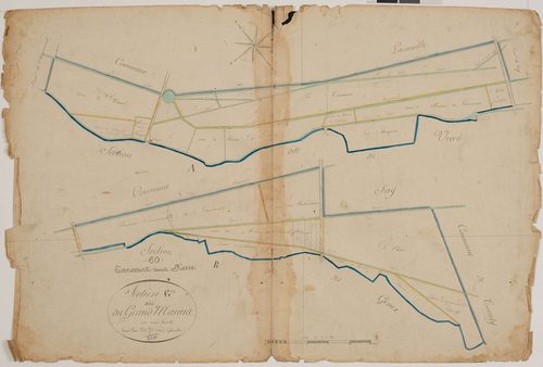 Liancourt-Saint-Pierre - Cadastre napoléonien, section G