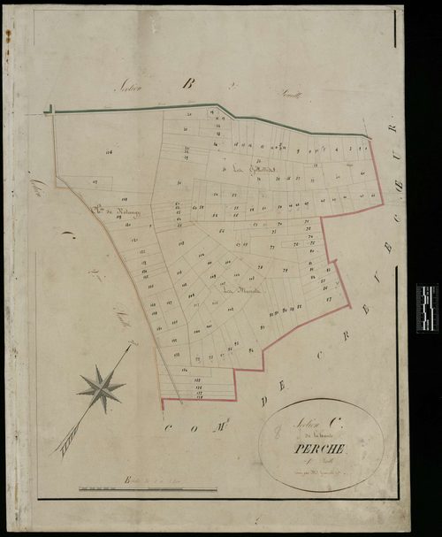 Lihus - Cadastre napoléonien, section C1