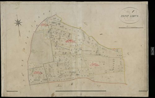 Lihus - Cadastre napoléonien, section F2