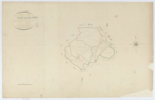 Longueil-Annel - Cadastre napoléonien, tableau d'assemblage