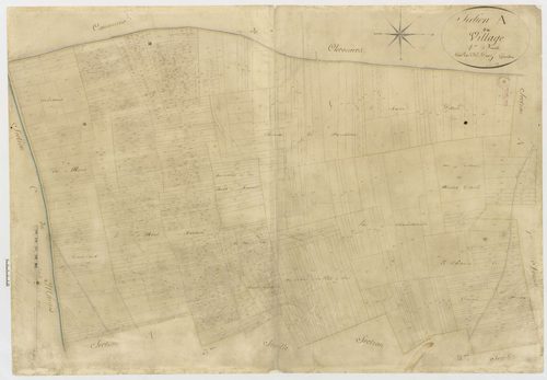 Longueil-Sainte-Marie - Cadastre napoléonien, section A4