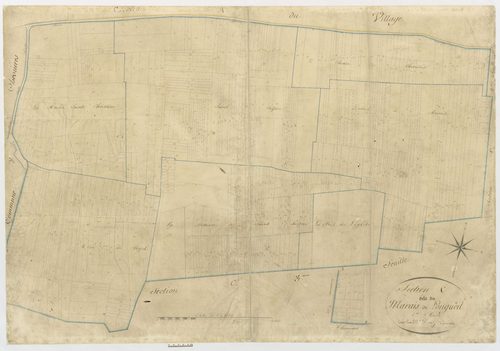 Longueil-Sainte-Marie - Cadastre napoléonien, section C1