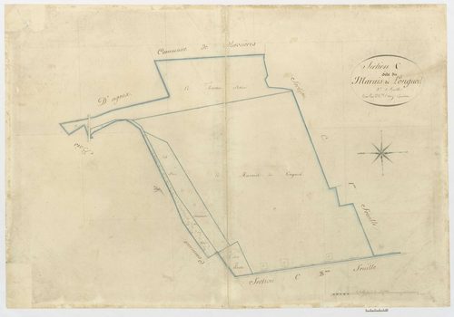 Longueil-Sainte-Marie - Cadastre napoléonien, section C3