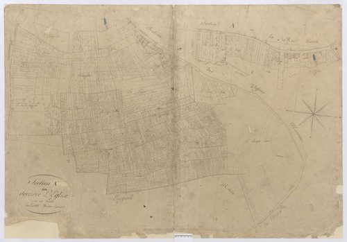 Longueil-Sainte-Marie - Cadastre napoléonien, section C de Rucourt