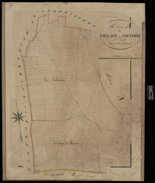 Lormaison - Cadastre napoléonien, section A1