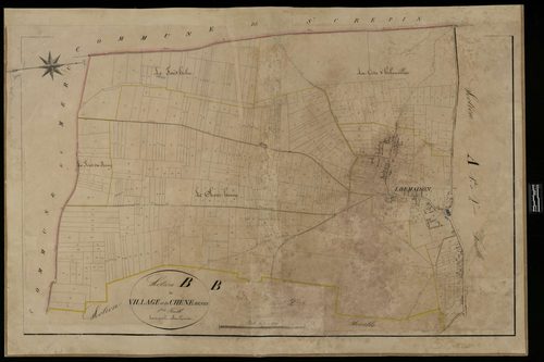 Lormaison - Cadastre napoléonien, section B1